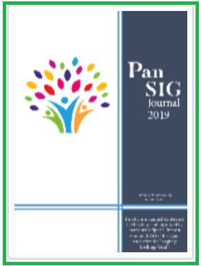 Pan SIG Journal 2019 - selected articles from the 2019 PanSIG conference in Nishinomiya JAPAN